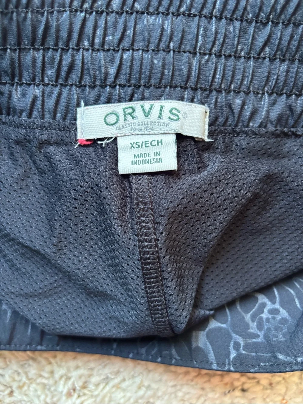 Orvis Black Mini Golf Skirt